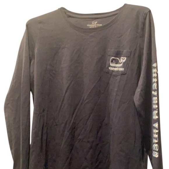 Vineyard Vines Blue Blazer LNG Sleeve Tee - Picture 1 of 4